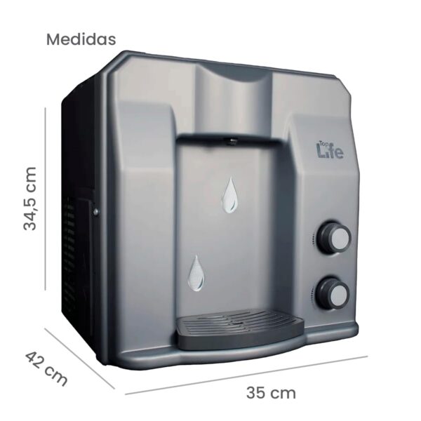 Purificador Super Água Alcalina Gelada 220V: água alcalina, ionizada e refrigerada com purificação avançada.