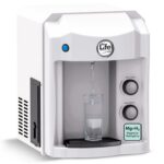 Purificador de Água Alcalina HE OXI Mg+ H2 Top Life: água gelada, ionizada e com hidrogênio molecular para mais saúde e sabor.