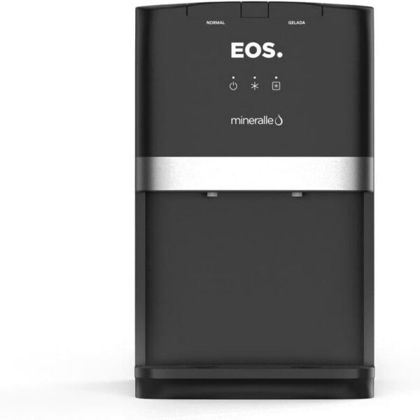 Purificador de Água Eos Mineralle com Compressor Preto Epc02p 110v