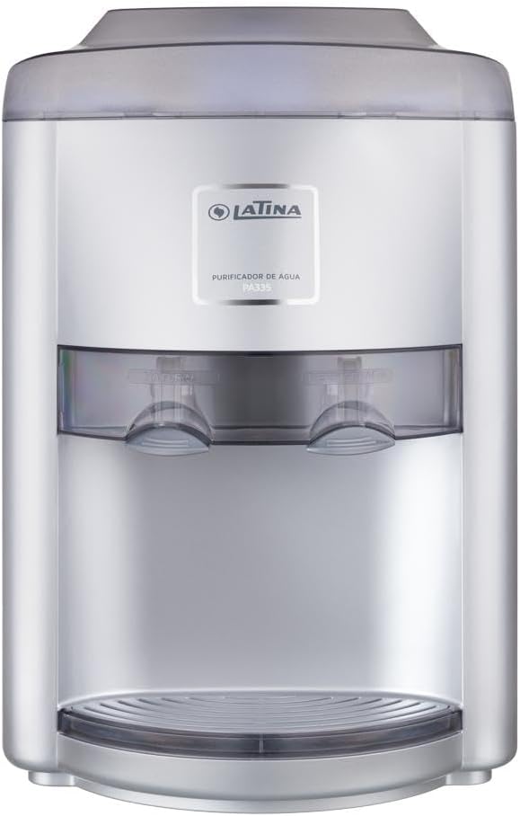 Purificador de Água Latina Pa335 Eletrônico Refrigerado Prata Bivolt Purificador de Água Latina Pa335 Eletrônico Refrigerado Prata Bivolt