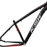Quadro KSW XLT 100 em alumínio 6061 para MTB Aro 29, leve, resistente e ideal para montagem de alta performance.