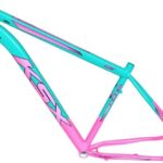 Quadro KSX Aro 29 100% Alumínio 6061, leve, resistente e ideal para MTB com cabeamento interno e gancheira.
