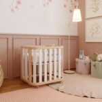 Quater Berço Evolutivo 3 em 1: mini berço, berço americano e mini cama com rodinhas e colchão incluso - Imagem 2