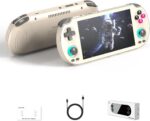 RG Vita Retro: tela IPS 5,46, Android 12, 3GB+64GB, bateria 3000mAh e suporte a emuladores e jogos Android.