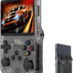 RG36S Portátil com 5400+ jogos, tela IPS 3,5, 64GB e suporte HDMI/2.4G Preto