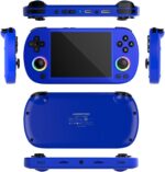 RG40XX H Consoles de jogos portáteis retrô, console de jogos, portátil, sistema Linux de 64 bits, tela IPS de 4 polegadas, Cortex-A53, suporta WiFi, Bluetooth, HD, saída de TV azul - Imagem 2