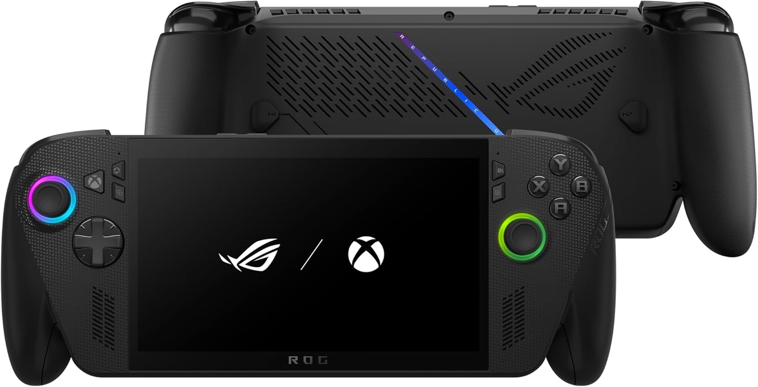 ROG Xbox Ally X Console Portátil Tela 7" Touchscreen 120Hz, ROG Xbox Ally X Console Portátil Tela 7" Touchscreen 120Hz, AMD Ryzen AI Z2 Extreme, 24 GB RAM, 1 TB SSD, Windows 11 Home - Black - RC73XA-NH012W