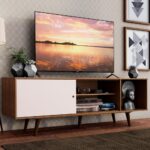 Rack Madesa Dubai para TV até 65 polegadas com pés: design moderno, resistente e ideal para sua sala. - Imagem 2
