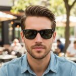 Ray-Ban RB4340 Wayfarer Ease: estilo clássico e conforto para elevar seu visual com autenticidade. - Imagem 2