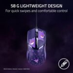 Razer Mouse para jogos Cobra com fio: 58 g leve - interruptores ópticos de 3ª geração - Iluminação RGB cromada - Sensor óptico de 8500 DPI - Pés de mouse 100% PTFE - Cabo Speedflex - Pokemon Gengar - Imagem 2