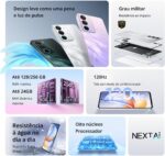 Realme C71 NFC 4G 4GB/256GB: tela 6,67" 120Hz, câmera 50MP, bateria 6000mAh e carga 45W para mais desempenho e autonomia. - Imagem 2