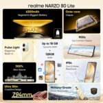 Realme Note 70: bateria de 6000mAh, 4GB RAM e 256GB ROM para uso intenso o dia todo. - Imagem 2