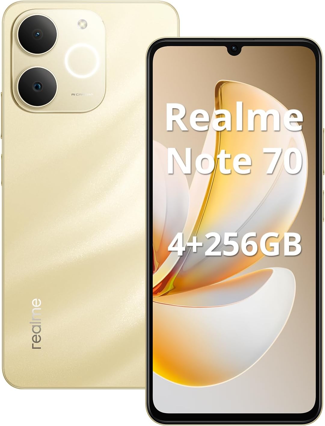 Realme Note 70: bateria de 6000mAh, 4GB RAM e 256GB Realme Note 70: bateria de 6000mAh, 4GB RAM e 256GB ROM para uso intenso o dia todo.