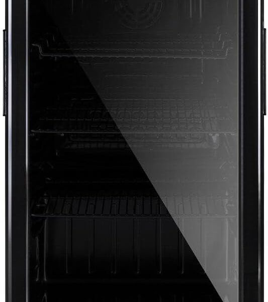 Refrigerador Expositor Vertical Eos 80 Litros Eco Gelo All Black Eev90p 110v