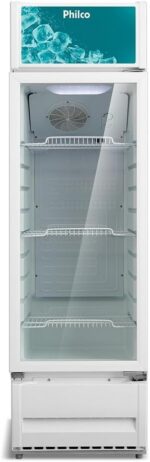 Refrigerador Expositor Vertical Philco 211L Branco PRE221 220V: mais espaço, ventilação forçada e economia para seu negócio.