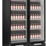Refrigerador/Expositor Vertical Conveniência Cerveja E Carnes GCBC-950 PR Preto Gelopar 957 Litros Frost Free 220v