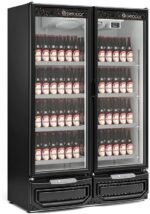 Refrigerador/Expositor Vertical Conveniência Cerveja E Carnes GCBC-950 PR Preto Gelopar 957 Litros Frost Free 220v