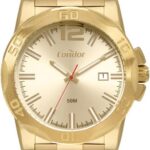 Relógio Condor Masculino Civic Dourado: estilo elegante e marcante para o dia a dia masculino.