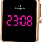 Relógio Led Digital Champion Feminino com design moderno e estilo para o dia a dia.