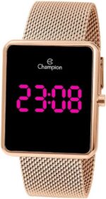 Relógio Led Digital Champion Feminino com design moderno e estilo para o dia a dia.