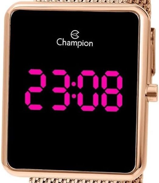 Relógio Led Digital Champion Feminino com design moderno e estilo para o dia a dia.