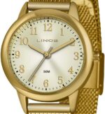 Relógio Lince Feminino Dourado: elegância casual e estilo para o dia a dia. - Imagem 2