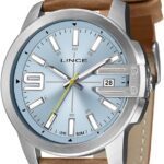 Relógio Lince Masculino Casual Prateado: estilo e praticidade para o dia a dia.