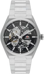 Relógio Masculino Orient Automático Skeleton Prateado: estilo sofisticado e mecanismo aparente para quem busca elegância e autenticidade.