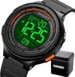 Relógio Masculino Skmei 1841: resistente à água 50m, digital e esportivo, ideal para quem busca durabilidade e estilo no dia a dia. - Imagem 2