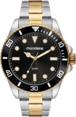 Relógio Mondaine Masculino Preto: estilo e resistência para completar seu visual com elegância no dia a dia.