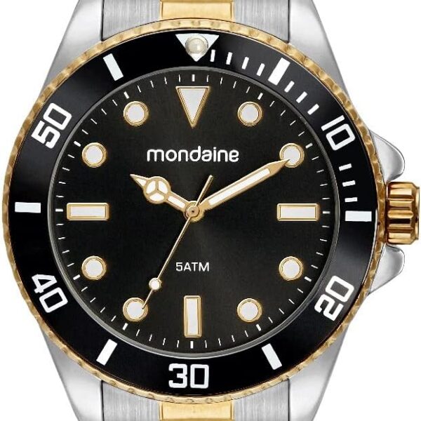 Relógio Mondaine Masculino Preto: estilo e resistência para completar seu visual com elegância no dia a dia.