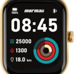 Relógio Mormaii Smartwatch Life Dourado: estilo unissex e praticidade no pulso para o dia a dia.