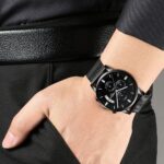 Relógio Nibosi Masculino 2309 em aço inox com cronógrafo e estojo original, estilo e precisão para comprar online - Imagem 2