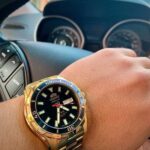 Relógio Orient Automático Dourado 469GP078P1KX: elegância masculina e movimento automático para quem busca estilo e precisão. - Imagem 2