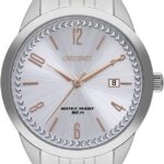 Relógio Orient Feminino prateado: estilo casual elegante para compor looks com sofisticação e versatilidade no dia a dia.