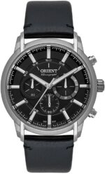 Relógio Orient Masculino Cronógrafo Prateado: estilo e precisão para quem busca elegância e desempenho no dia a dia.