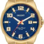 Relógio Orient Masculino Mgss1186 D2kx Dourado: estilo casual e sofisticação para seu dia a dia.