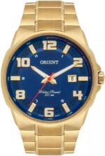 Relógio Orient Masculino Mgss1186 D2kx Dourado: estilo casual e sofisticação para seu dia a dia.