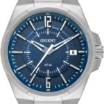 Relógio Orient Masculino Prata MBSS1410 D2SX: elegância, durabilidade e estilo para o dia a dia.