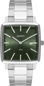 Relógio Orient Masculino Prateado retangular: estilo sofisticado e elegância para comprar agora.