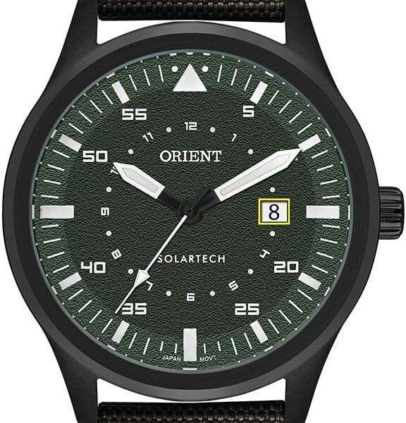 Relógio Orient Masculino Solatech MPSN1005 E1SX: design elegante, durabilidade e conforto para o dia a dia.