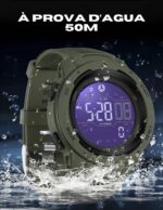 Relógio Sport Militar Digital Masculino à prova d'água, resistente e ideal para o dia a dia.