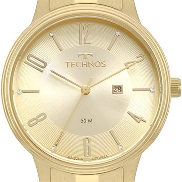 Relógio Technos Feminino Dress Dourado: elegância e sofisticação para compor looks femininos com estilo.