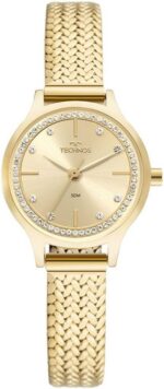 Relógio Technos Feminino Mini Dourado: design elegante e delicado para um visual sofisticado no dia a dia.