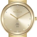 Relógio Technos Feminino Slim Dourado: elegância leve e sofisticada para compor looks com estilo no dia a dia.