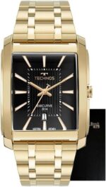 Relógio Technos Masculino Executive Dourado 2117LDM/1P: estilo sofisticado e presença marcante para o dia a dia.