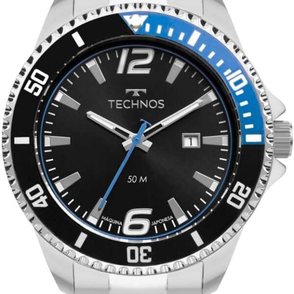 Relógio Technos Masculino Performance Racer 2115NCN/1A: estilo premium e presença marcante para o dia a dia.