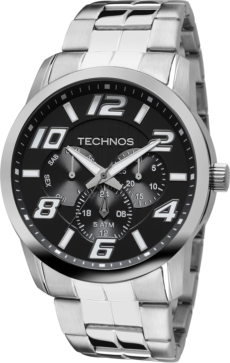 Relógio Technos Masculino Racer 6P29AFTS/1P: estilo esportivo e sofisticação para Relógio Technos Masculino Racer 6P29AFTS/1P: estilo esportivo e sofisticação para o dia a dia masculino.