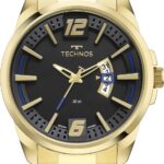 Relógio Technos Masculino Racer Dourado: estilo esportivo e elegante para elevar seu visual com sofisticação.