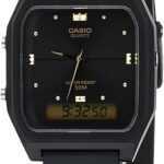 Relógio Unissex Anadigi Casio AW-48HE-1AVDF Preto: estilo, praticidade e funcionalidade para o dia a dia.